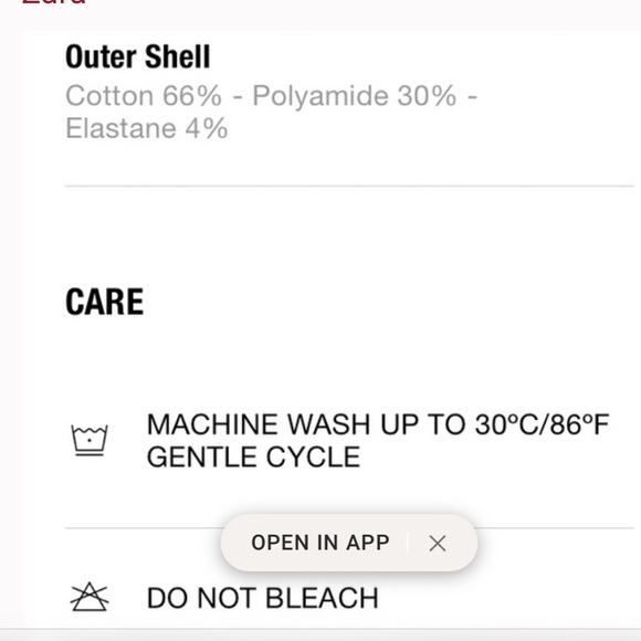 Zara apple green poplin shirt
with pockets - Picture 5 of 5